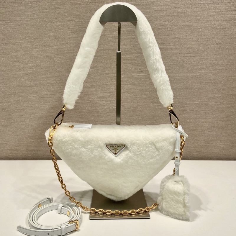 Pra*a triangle pouch
